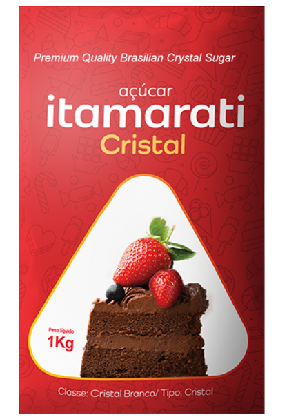 Premium Quality Brazilian Crystal Sugar - 1 Kg Packet.