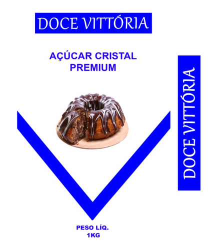 Premium Quality Brazilian Crystal Sugar - 2.2 Pounds Package.